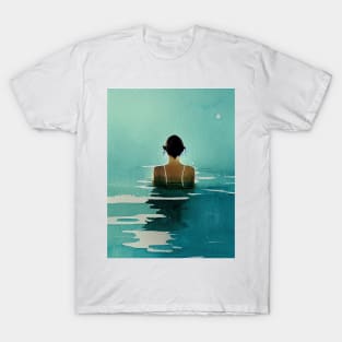 Swimming in Turquoise T-Shirt